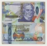 Исаак Ньютон. Великобритания. Тестовая банкнота компании De La Rue (2002)